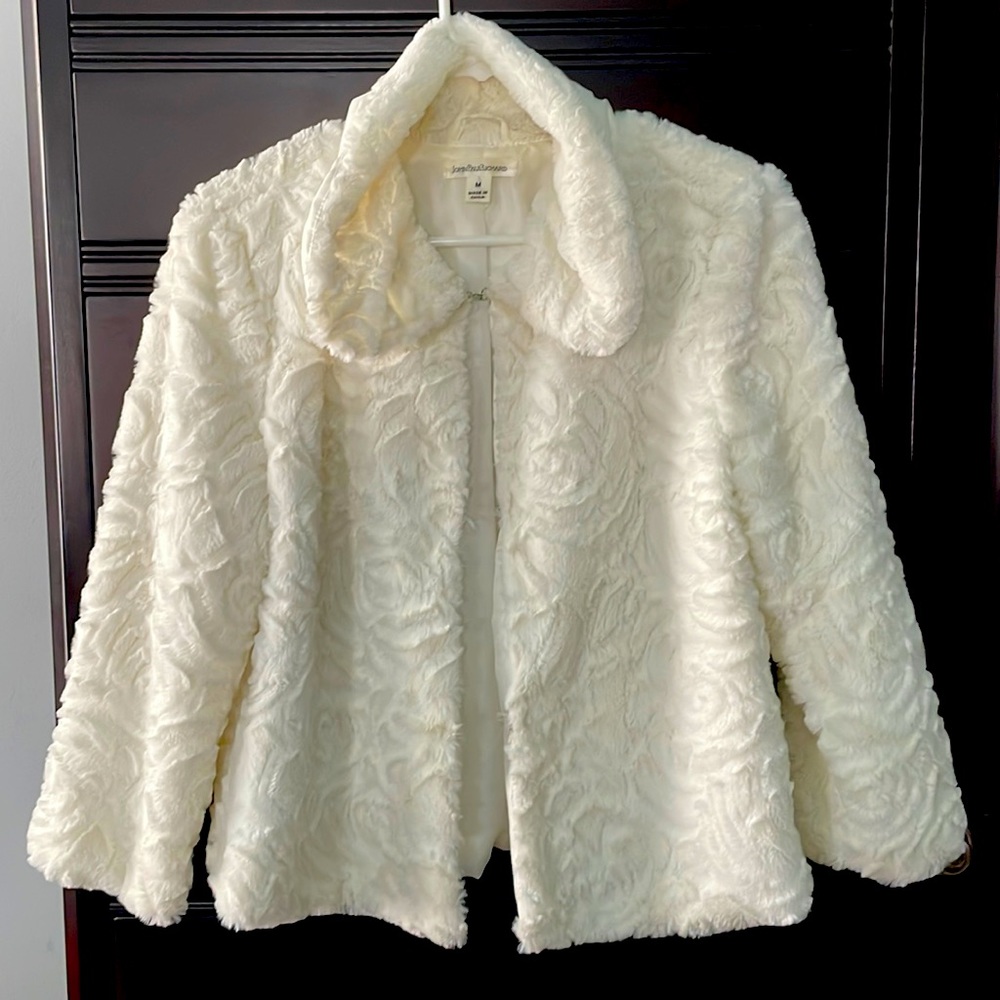 Dressy faux fur